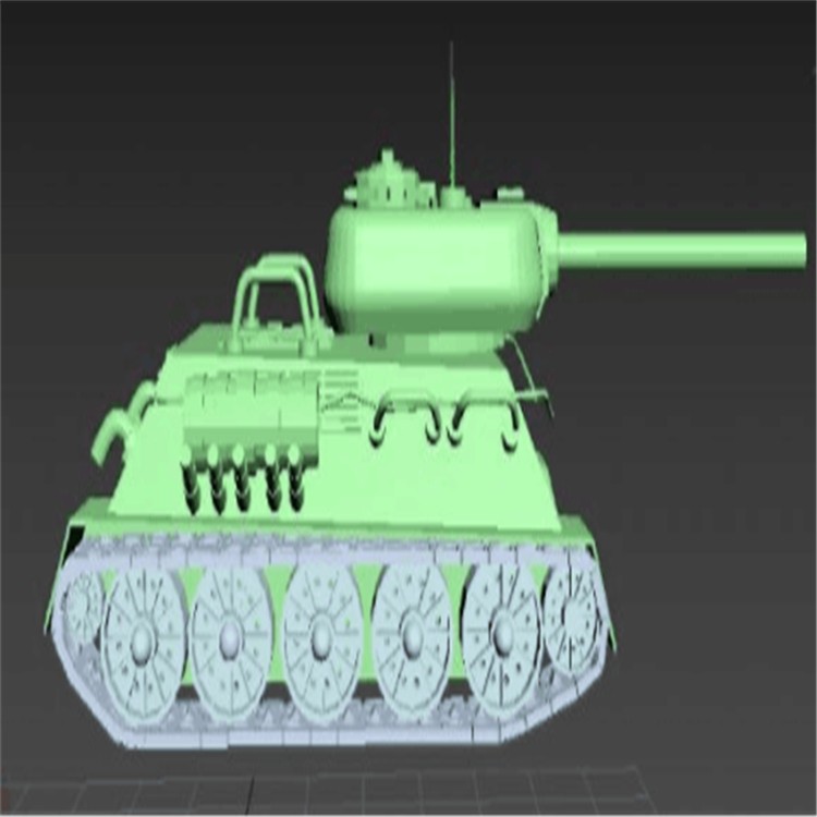 红桥充气军用坦克模型
